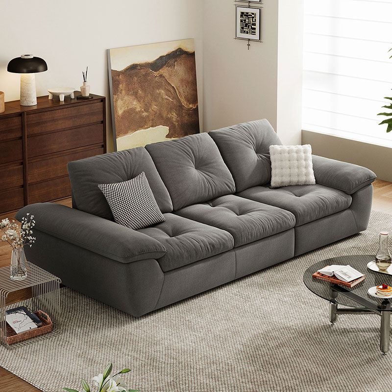 Grey color sofa