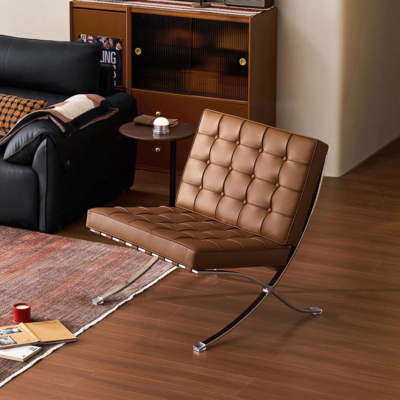 single leather chair