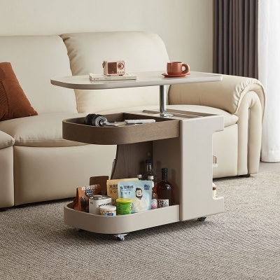 Adjustable Elegance Side Table