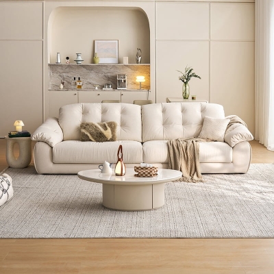 Scratch-resistant Fabric Sofa for Living Room