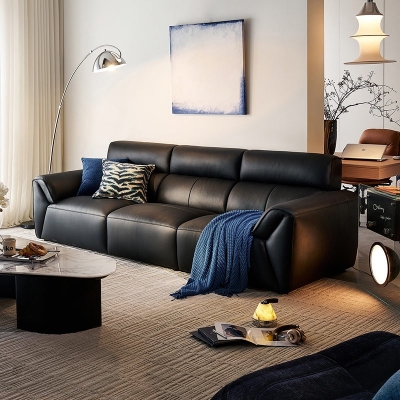 Chubby Leather Sofa for Home